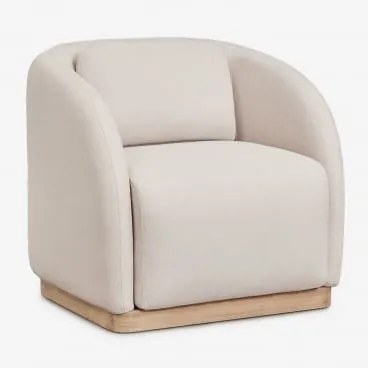 Fotel Ogrodowy Z Drewna Akacjowego Verona Jasny Akacjowy Brąz - Sklum