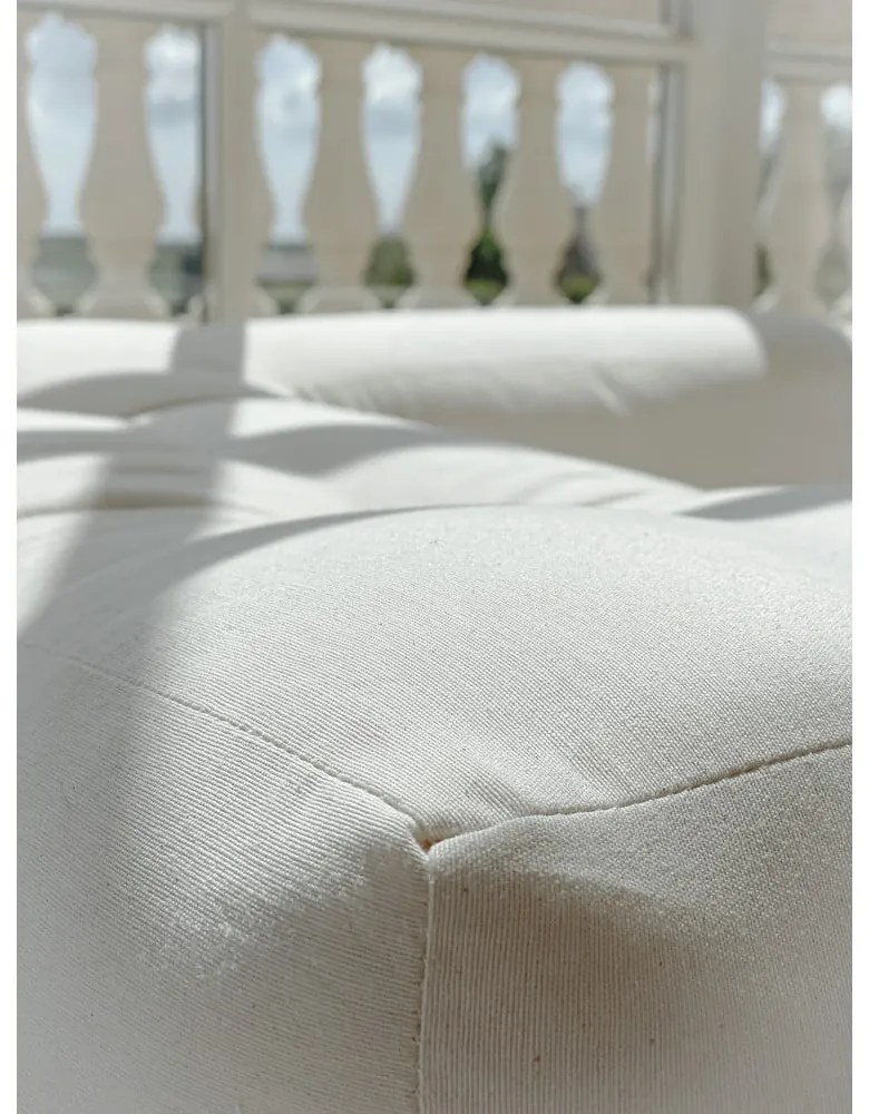 Rozkładany fotel z lnianym obiciem Karup Design Cube Linen
