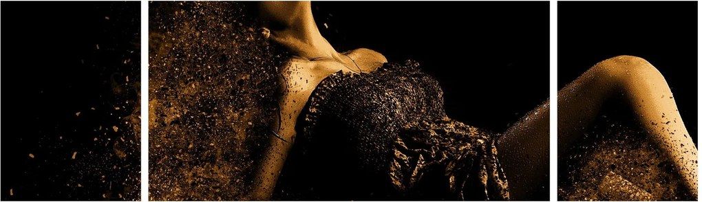 Obraz - Kobieta ze złota (170x50 cm)
