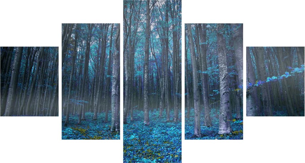 Obraz - Magiczny las (125x70 cm)