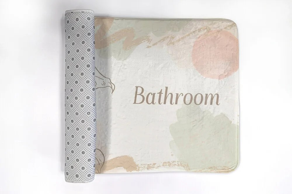 Dywanik do łazienki Dywanik do łazienki Geometryczny abstrakcja