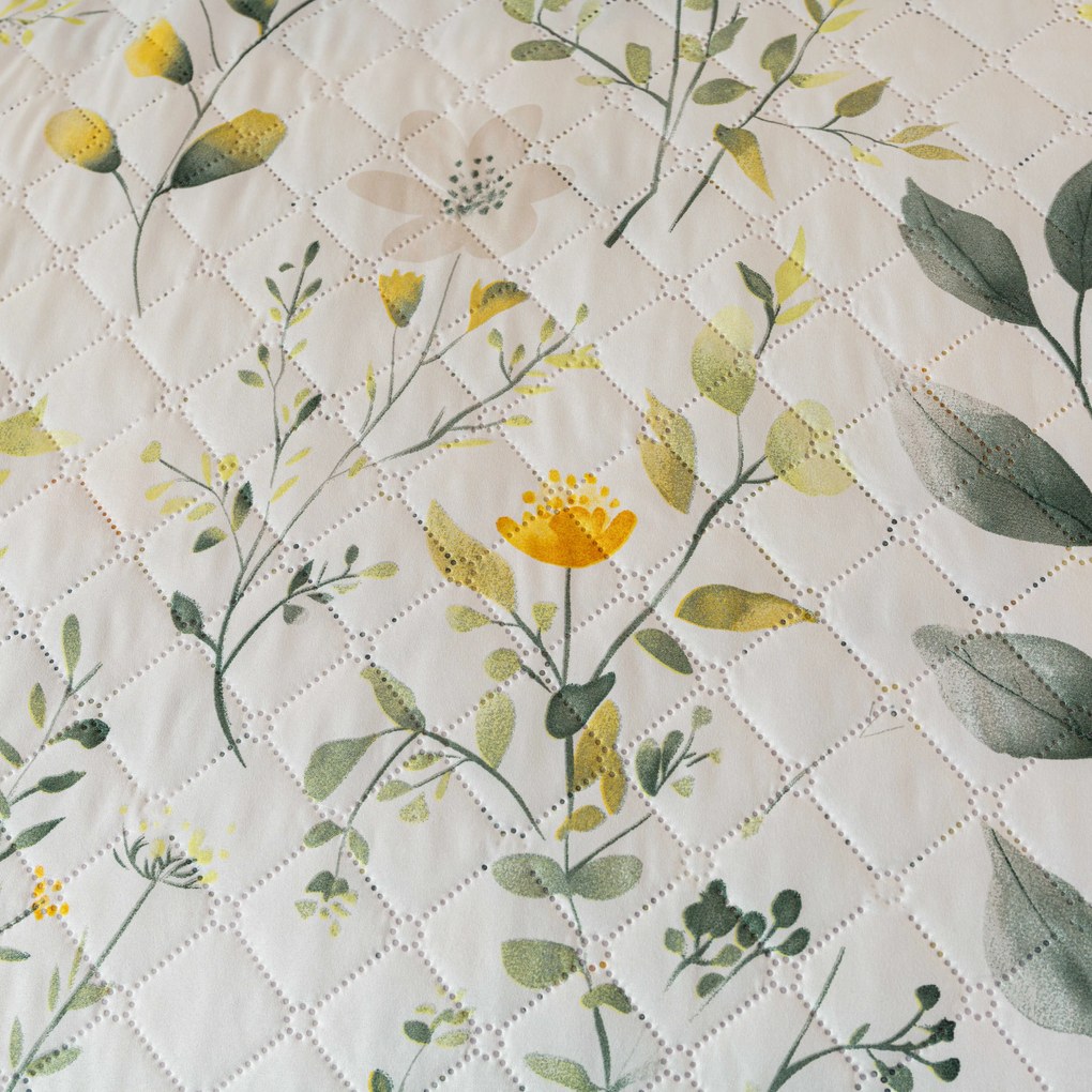 Narzuta na łóżko CITRUS GARDEN, biały Rozmiar: 170 x 210 cm