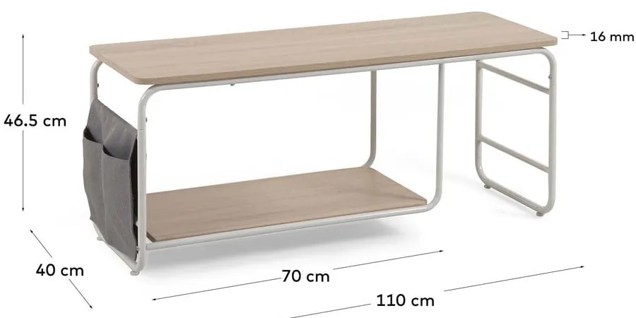 Szafka pod TV Kave Home Yamina