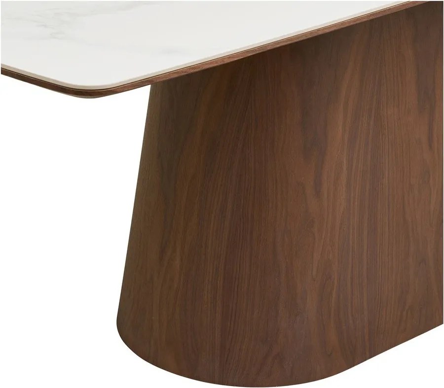 Stół z ceramicznym blatem 90x200 cm Noli – House Nordic