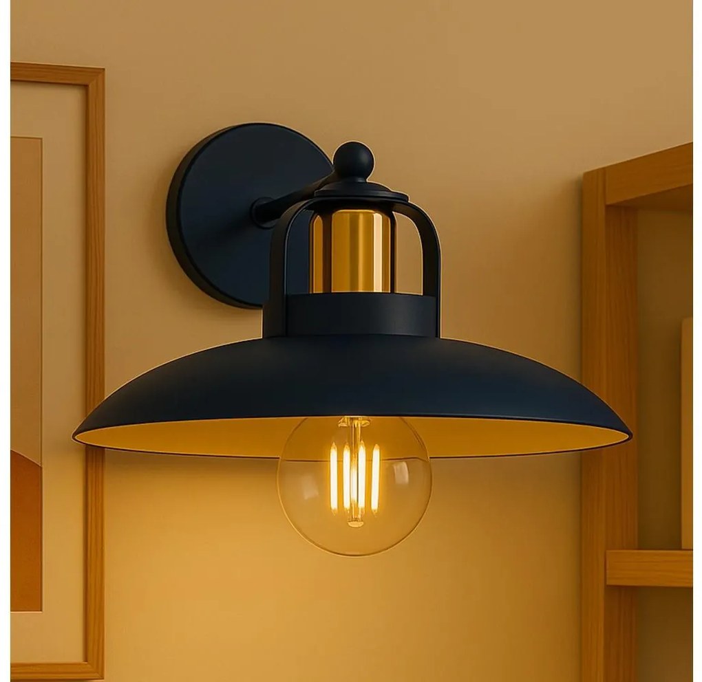 Brilagi - LED Kinkiet FLAMENGO 1xE27/60W/230V niebieski