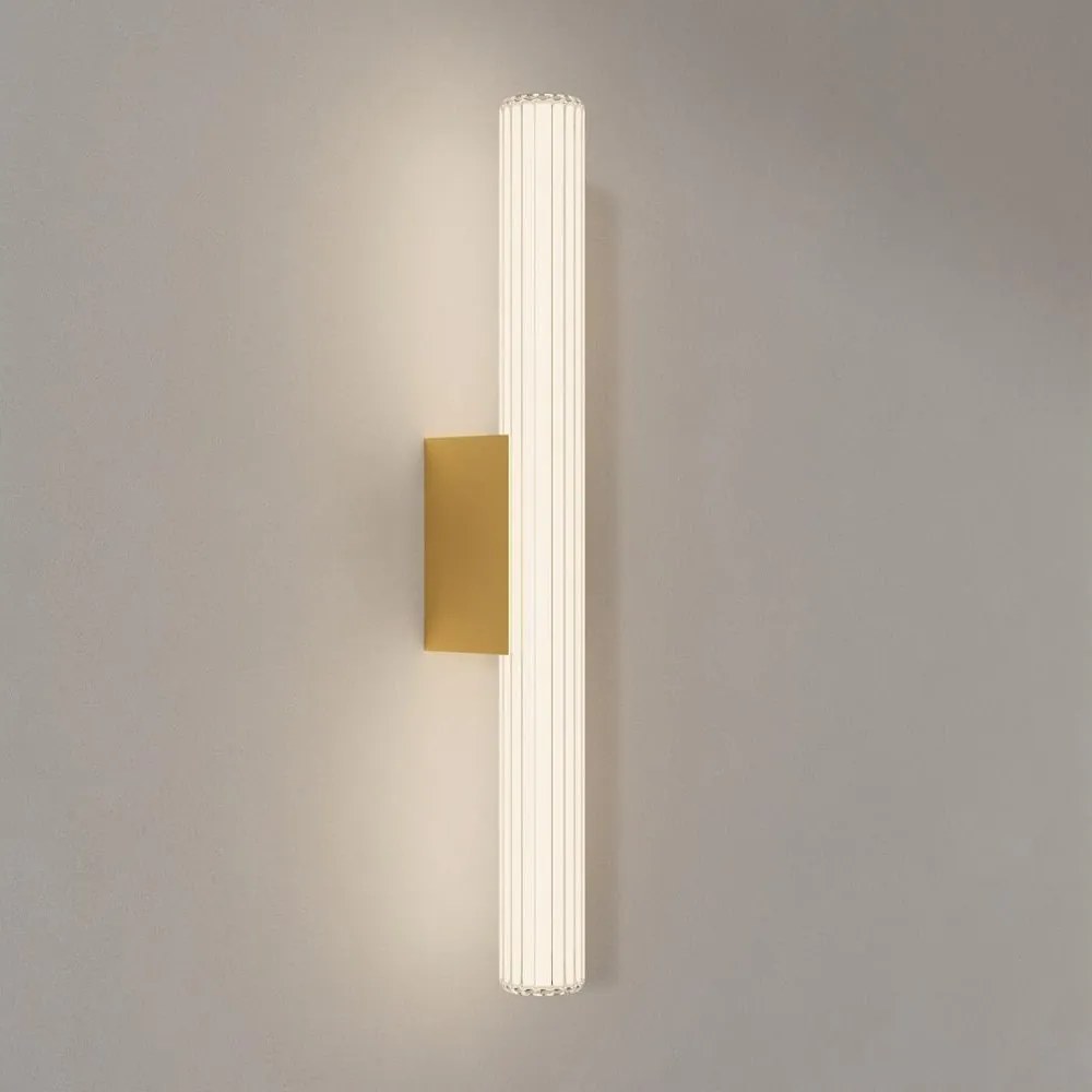 Oświetlenie lustra łazienkowego LINEA LED/12W/230V 3000/4000/6000K IP44 61 cm złote