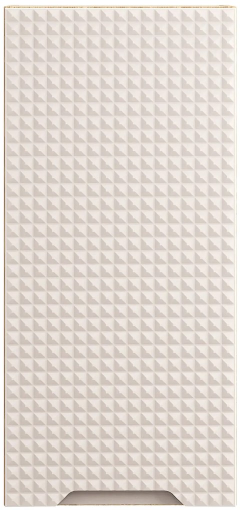 Beżowa nowoczesna górna szafka łazienkowa W1-A00