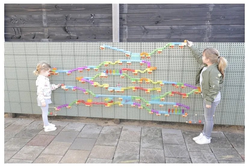 Masterkidz zestaw konstrukcyjny tor dla piłek do tablica stem 63 el.
