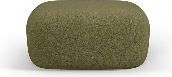OUTLET Puf Estro Zielony Boucle 90/88/40 Maison Heritage