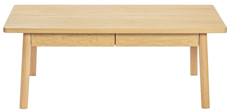 Stolik w dekorze dębu w naturalnym kolorze 60x120 cm Nice – Woodman