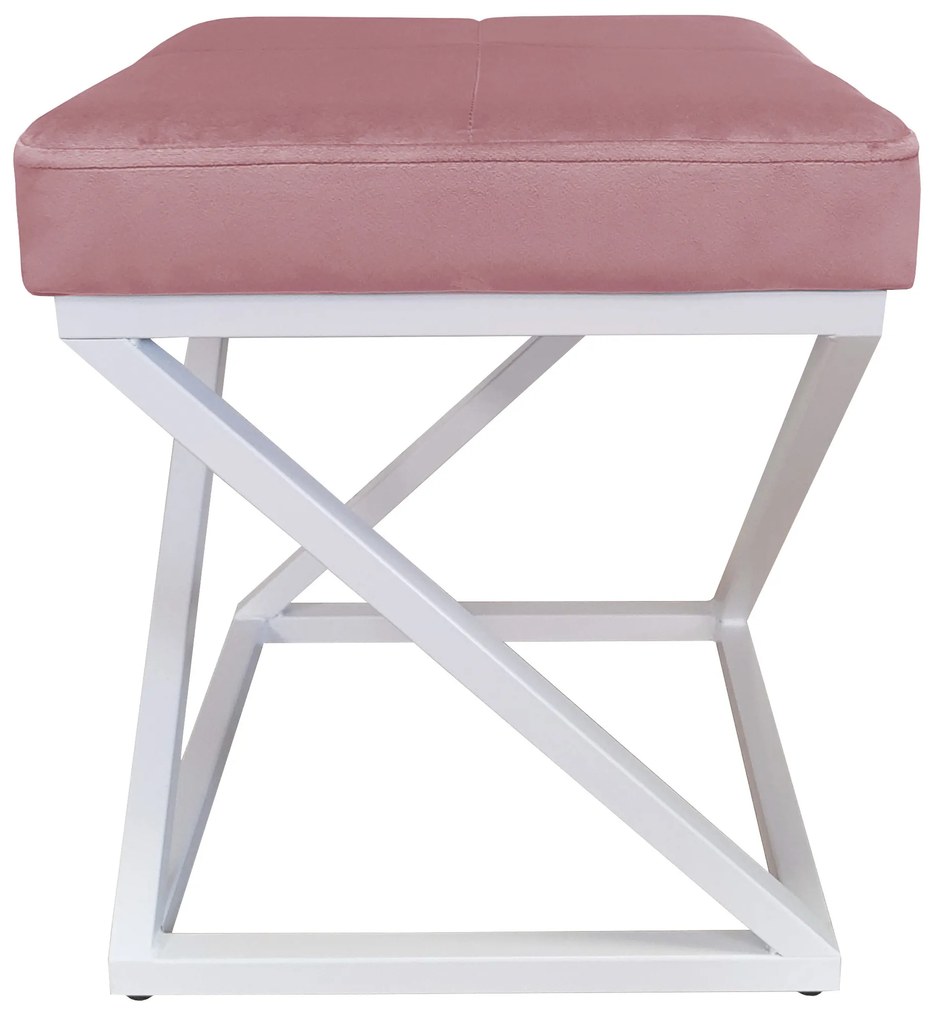 Pufa ZOA LOFT podstawa biała MG58