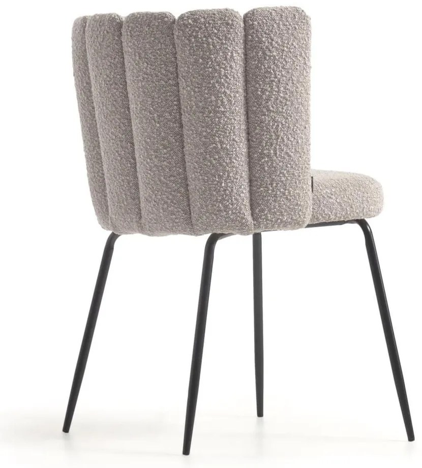 Szare krzesła zestaw 2 szt. Aniela – Kave Home