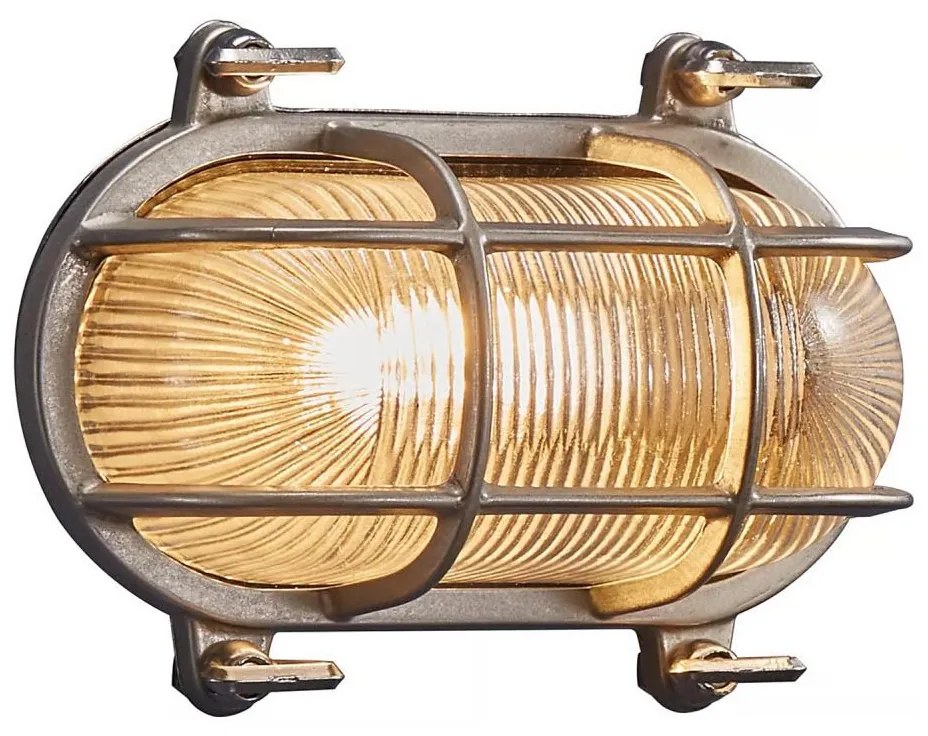 Nordlux - Kinkiet zewnętrzny HELFORD 1xE27/12,5W/230V IP64 szary