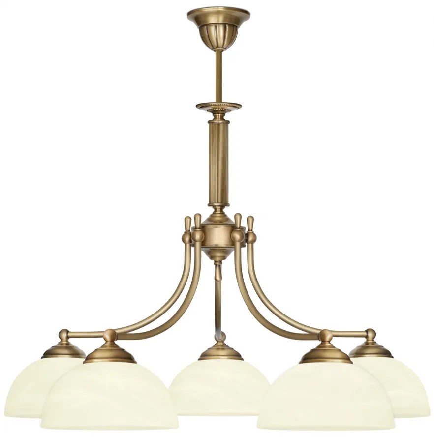 Złoty żyrandol do pokoju V-S5D