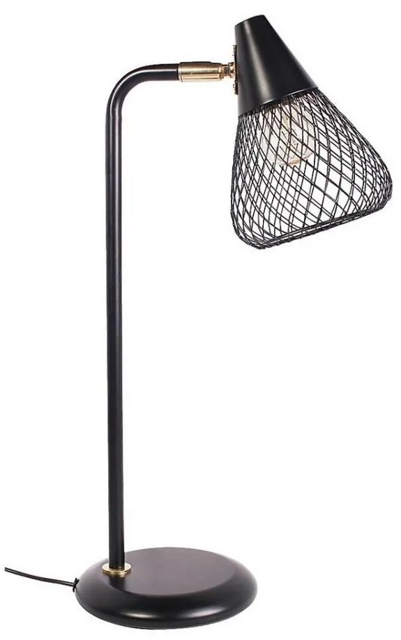 Rabalux 3181 - Lampa stołowa FANNY 1xE14/25W/230V czarny