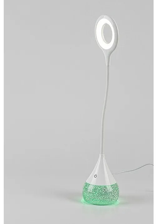 Rabalux 74248 funkcjonalna i dekoracyjna lampa stołowa LED z brokatem Vivter, 4 W, 2200 lm, IP20