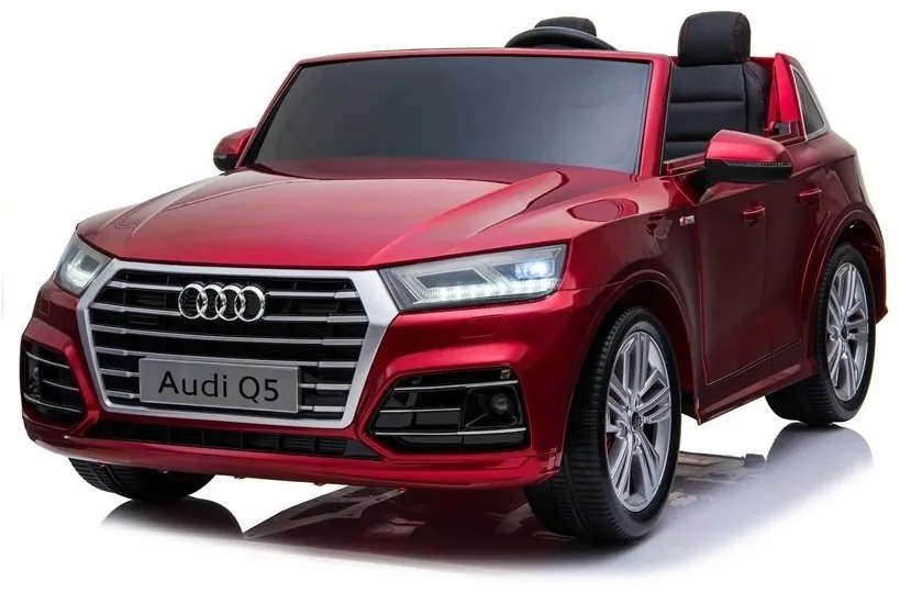 Pojazd na akumulator nowe audi q5 2-osobowe czerwone lakierowane