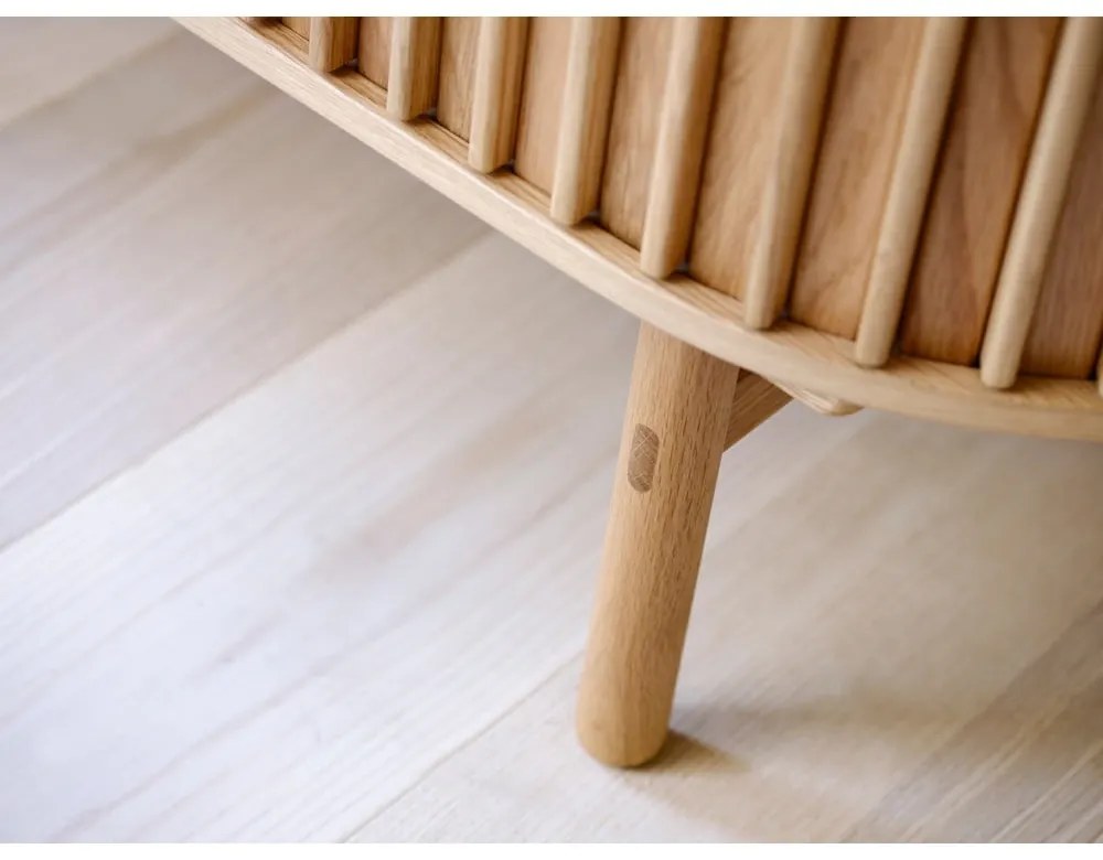 Szafka w dekorze dębu 110x125 cm Carno – Unique Furniture
