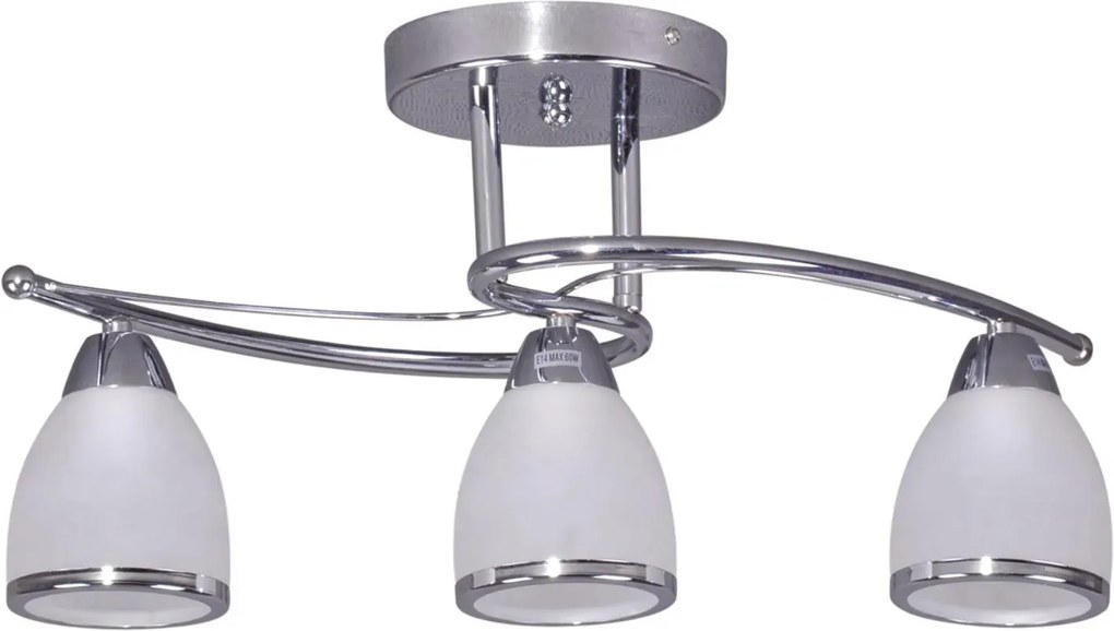 Chromowany Elegancki Żyrandol T6-C83