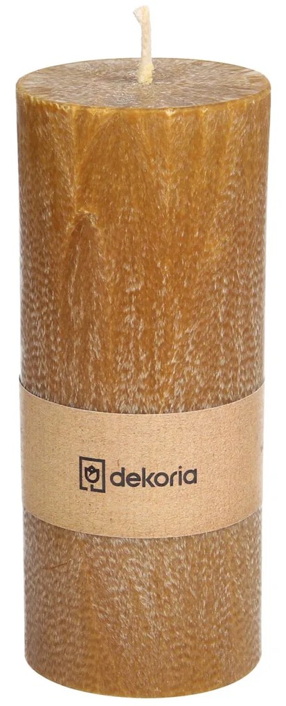 Świeca zapachowa palmowa walec Honey Brown