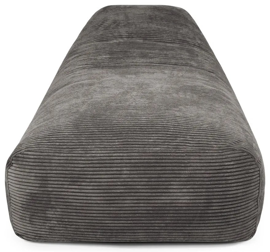 Brązowy sztruksowy worek do siedzenia Snug Long 140 – SLOWDOWN