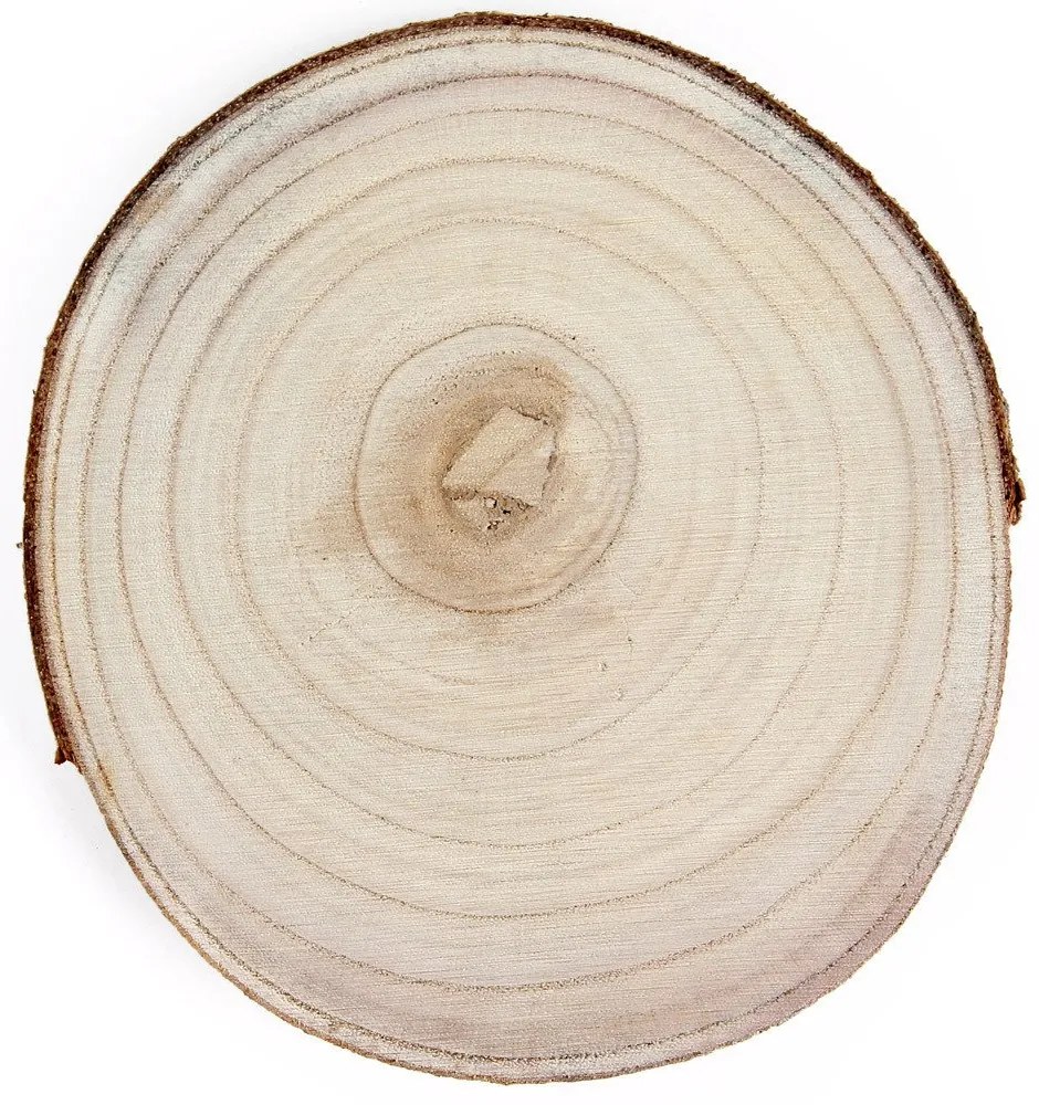 Drewniane podkładki pod talerze NATURAL, zestaw 4 sztuk