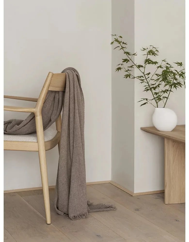 Jasnoszary porcelanowy wazon (wysokość 14 cm) Nona – Blomus