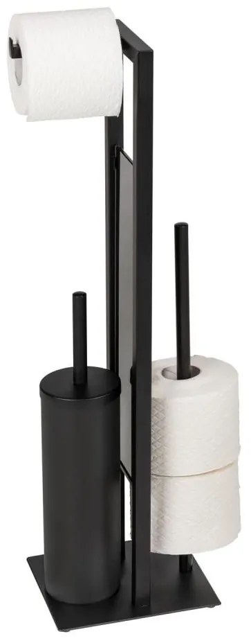 WENKO 25400100 - Szczotka do WC RIVALTA 18x70 cm czarna