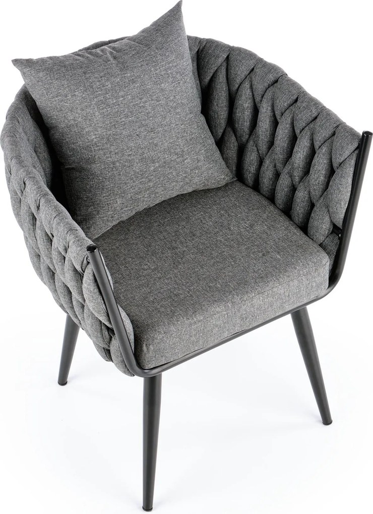 Tapicerowany fotel wypoczynkowy z poduszkami Avatar