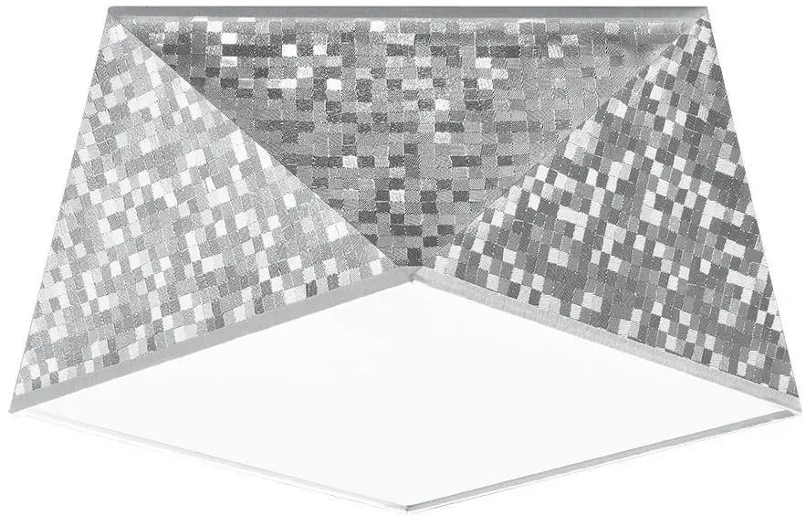 Plafon HEXA 25 cekinowy geometryczny SOLLUX  LIGHTING