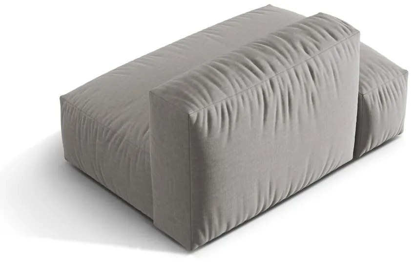 Jasnoszary moduł sofy (lewostronny) Martina – Micadoni Home