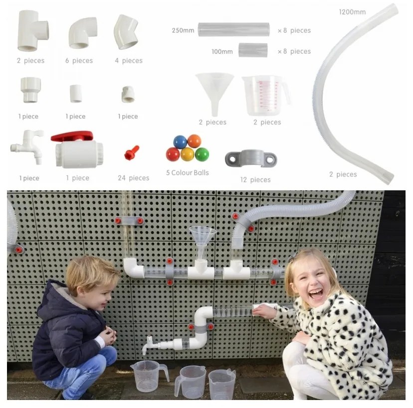 Masterkidz system rur do tablicy stem 80 elementów
