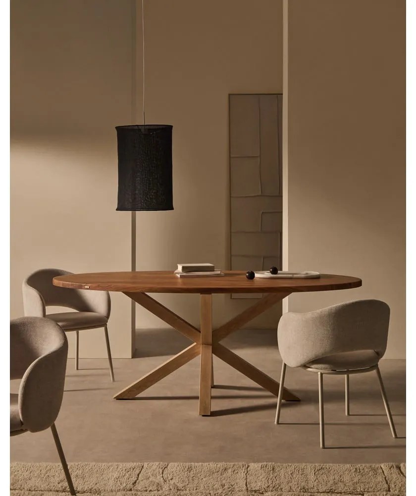 Stół z blatem z drewna akacjowego 100x200 cm Argo – Kave Home