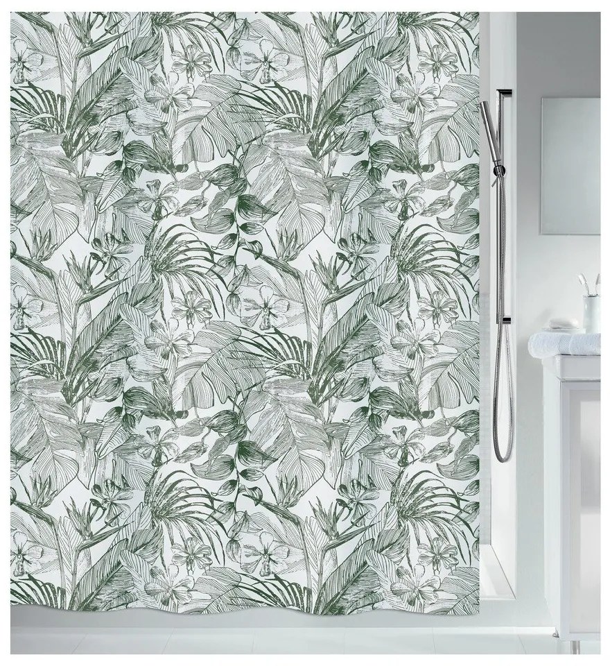 Zasłona prysznicowa 180x200 cm Tropic – Spirella