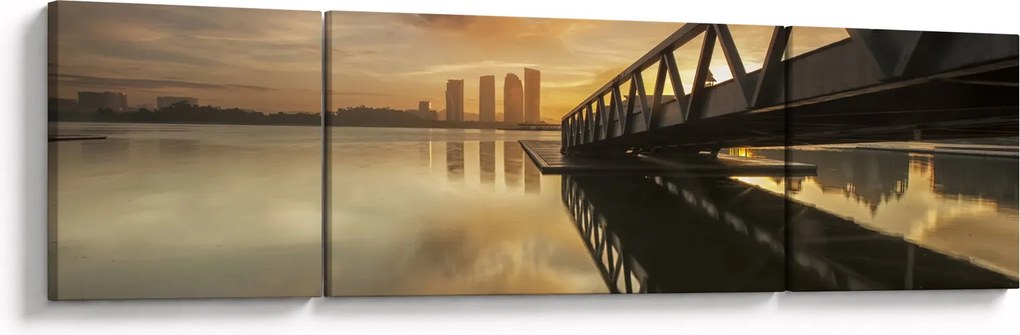 Obraz molo (170x50 cm)