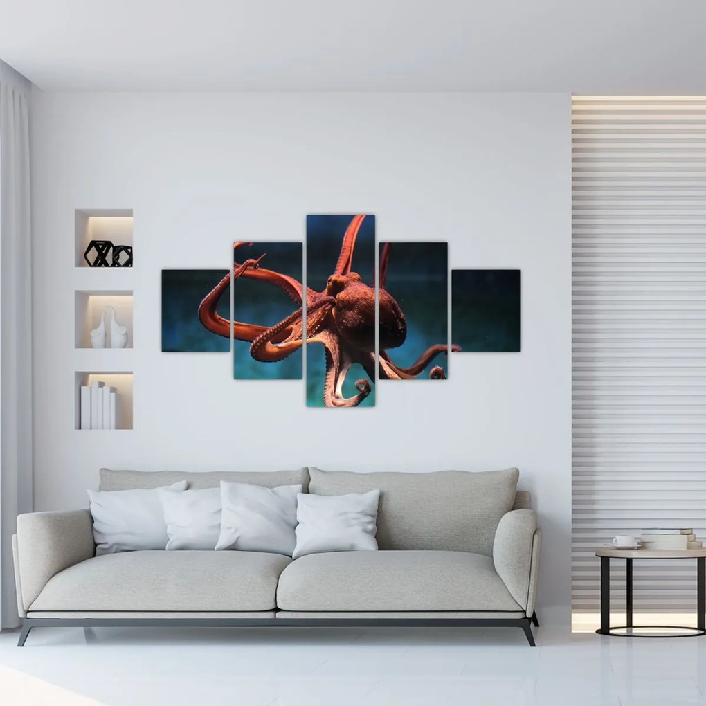 Obraz - Ośmiornica (125x70 cm)