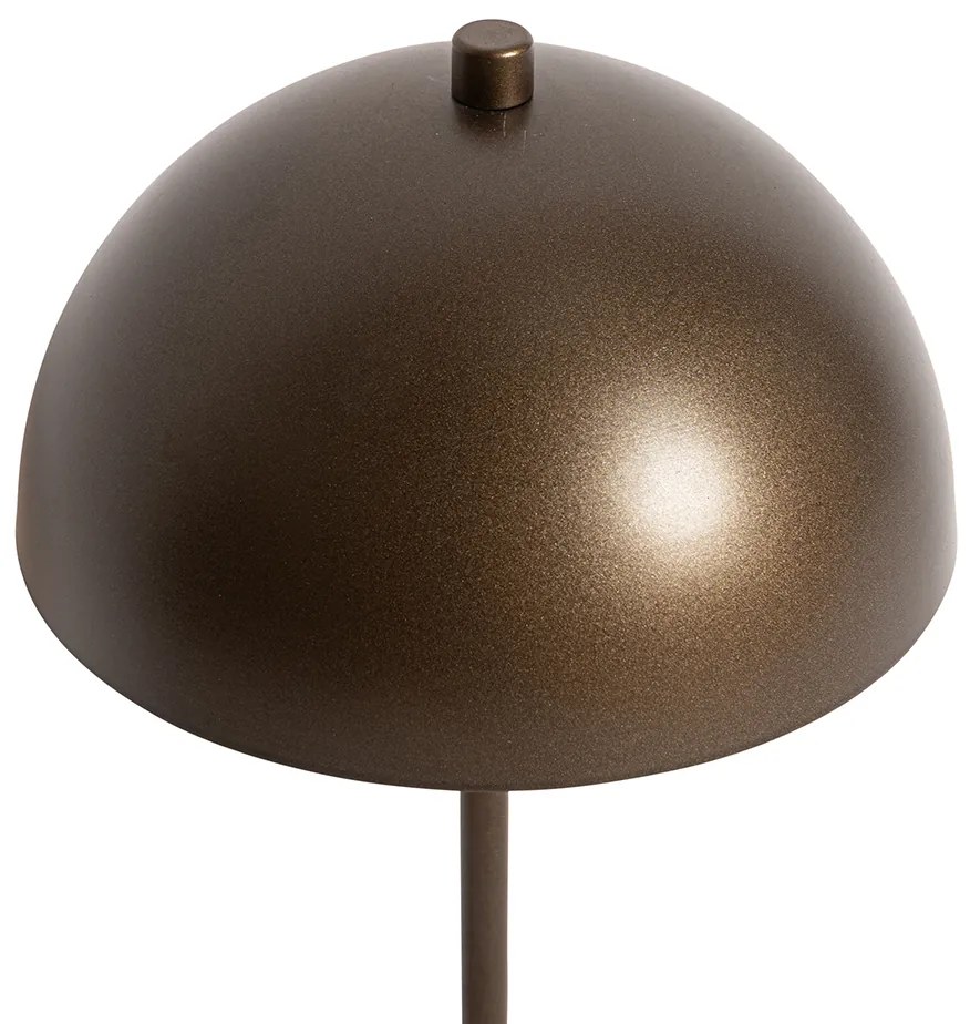 Lampa stołowa Retro ciemnobrązowa - Magnax Mini Nowoczesny Oswietlenie wewnetrzne