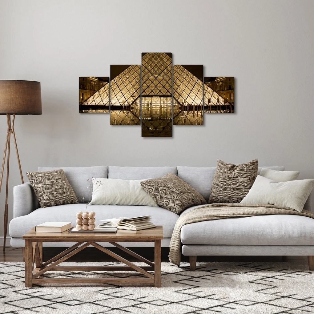 Obraz Luwr (125x70 cm)