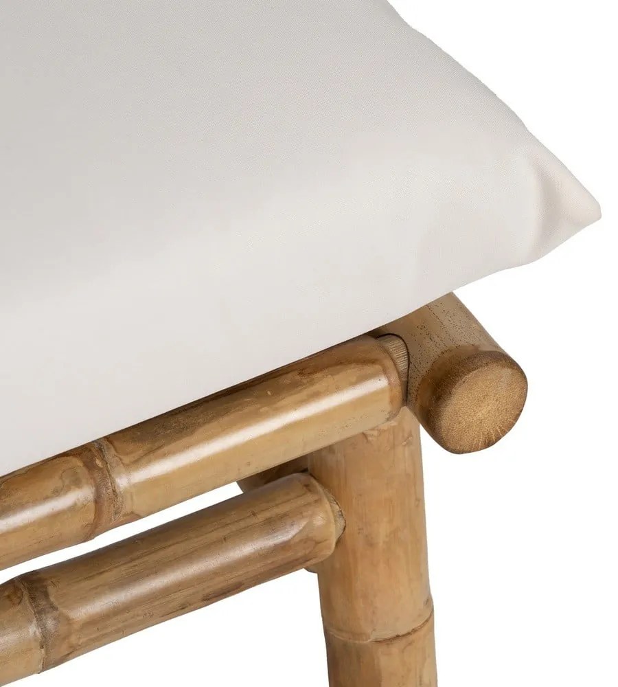 Biała sofa 135 cm Bamboo – Ixia