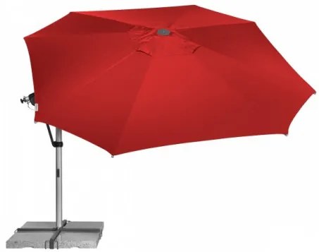 Konstrukcja PROTECT 400P + poszycie - parasol ogrodowy z drążkiem bocznym : Substancja Desen - T809