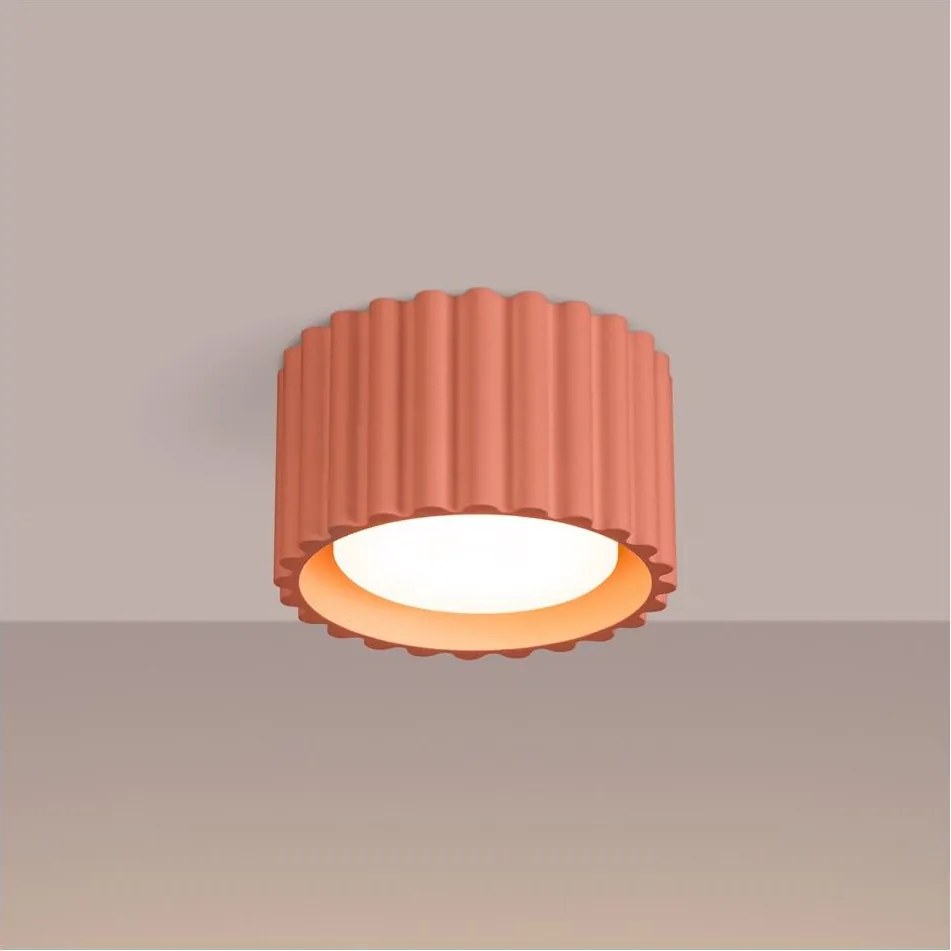 Brilagi - Oprawa punktowa LED SFERA 1xGX53/30W/230V śr. 10 cm różowa