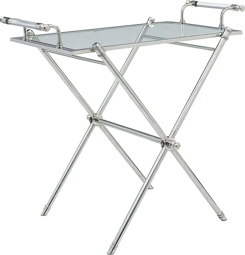 Stolik pomocniczy Morris Silver 90x62x83 cm
