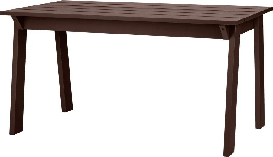 Stół ogrodowy z litego drewna sosnowego 77x140 cm Navo – noo.ma