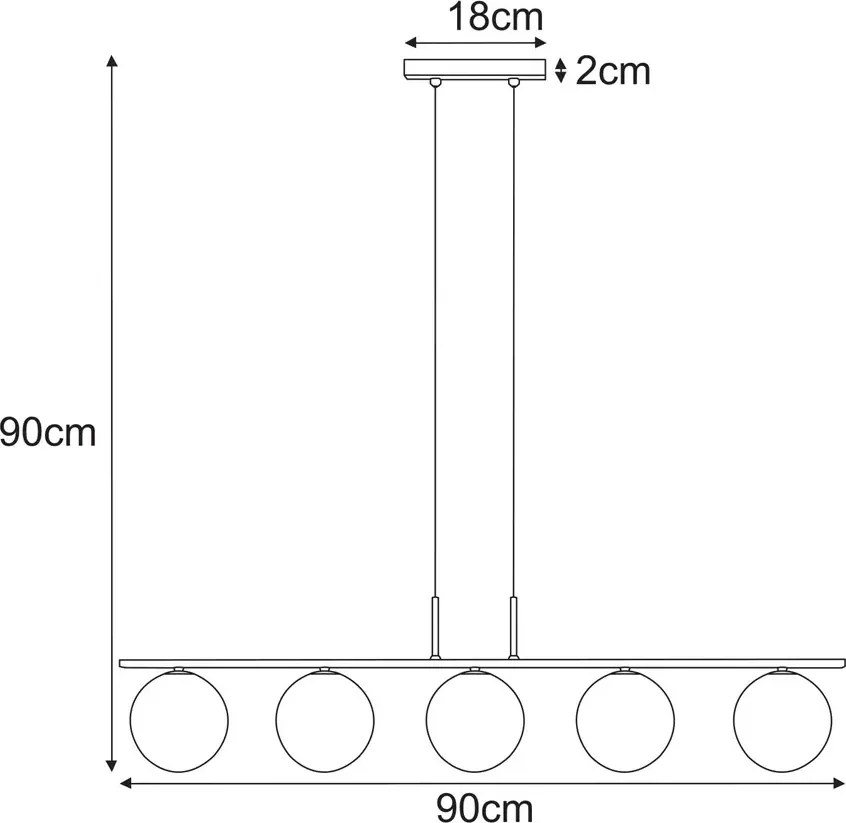 Lampa wisząca grafitowa P8-M37