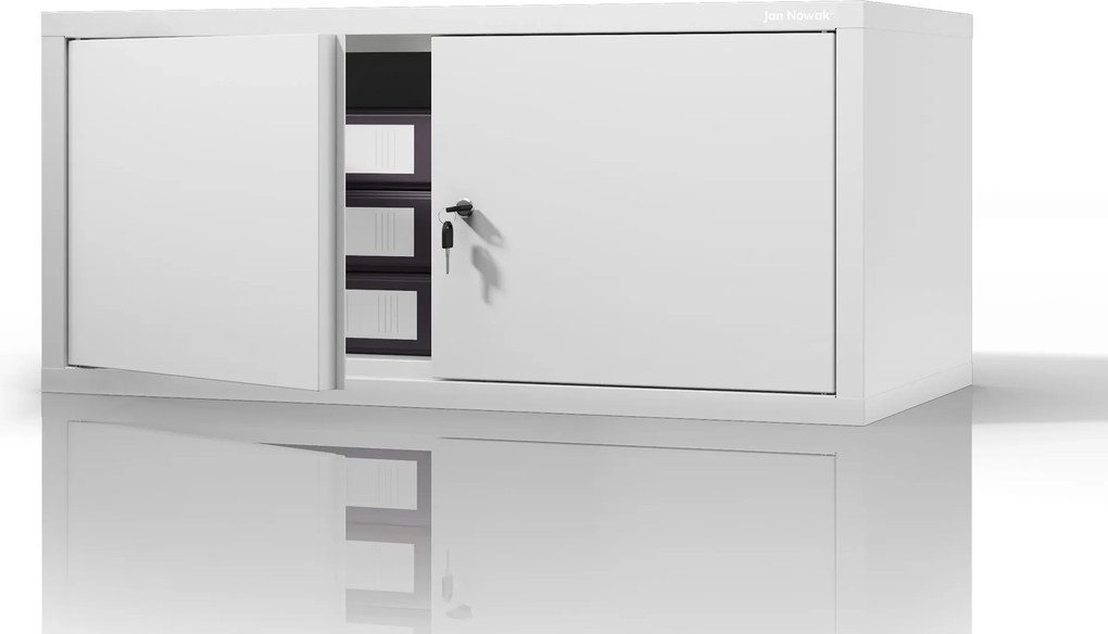 Nadstawka na szafę biała, 800x380x400 mm: EWA