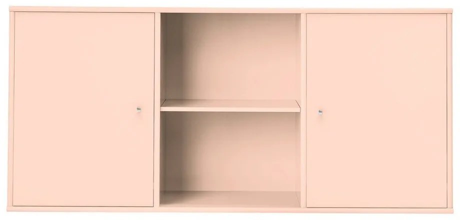 Jasnoróżowa komoda wisząca 133x61x42 cm Mistral – Hammel Furniture