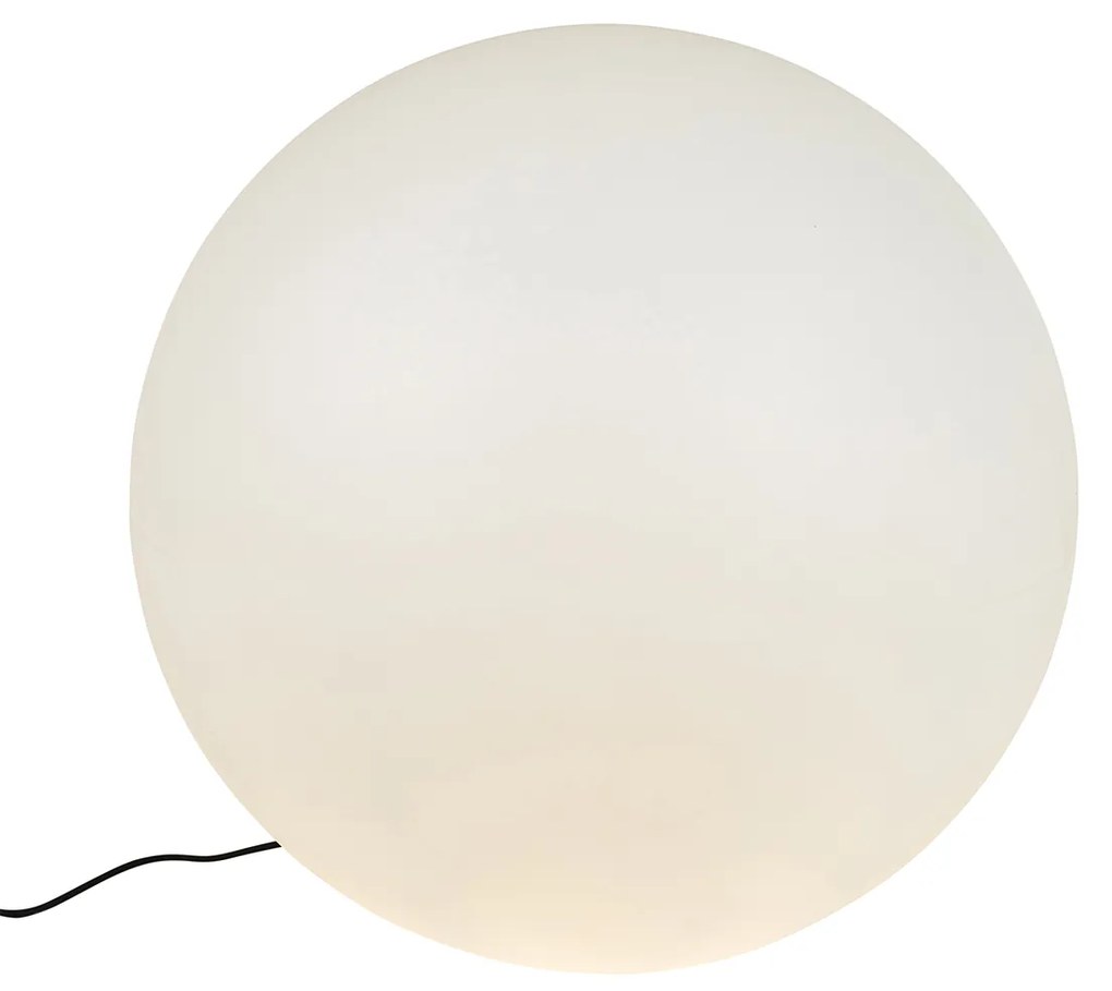 Zewnetrzna Inteligentna lampa zewnętrzna biała 77 cm IP65 z diodą LED - Nura Nowoczesny Oswietlenie zewnetrzne