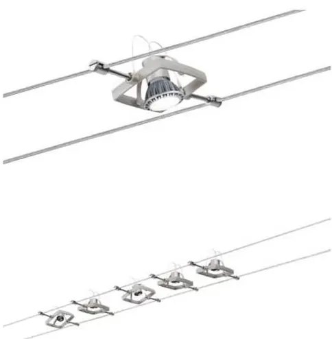 Paulmann 94134 - Zestaw 5xGU5,3/10W reflektor MAC 230V biały