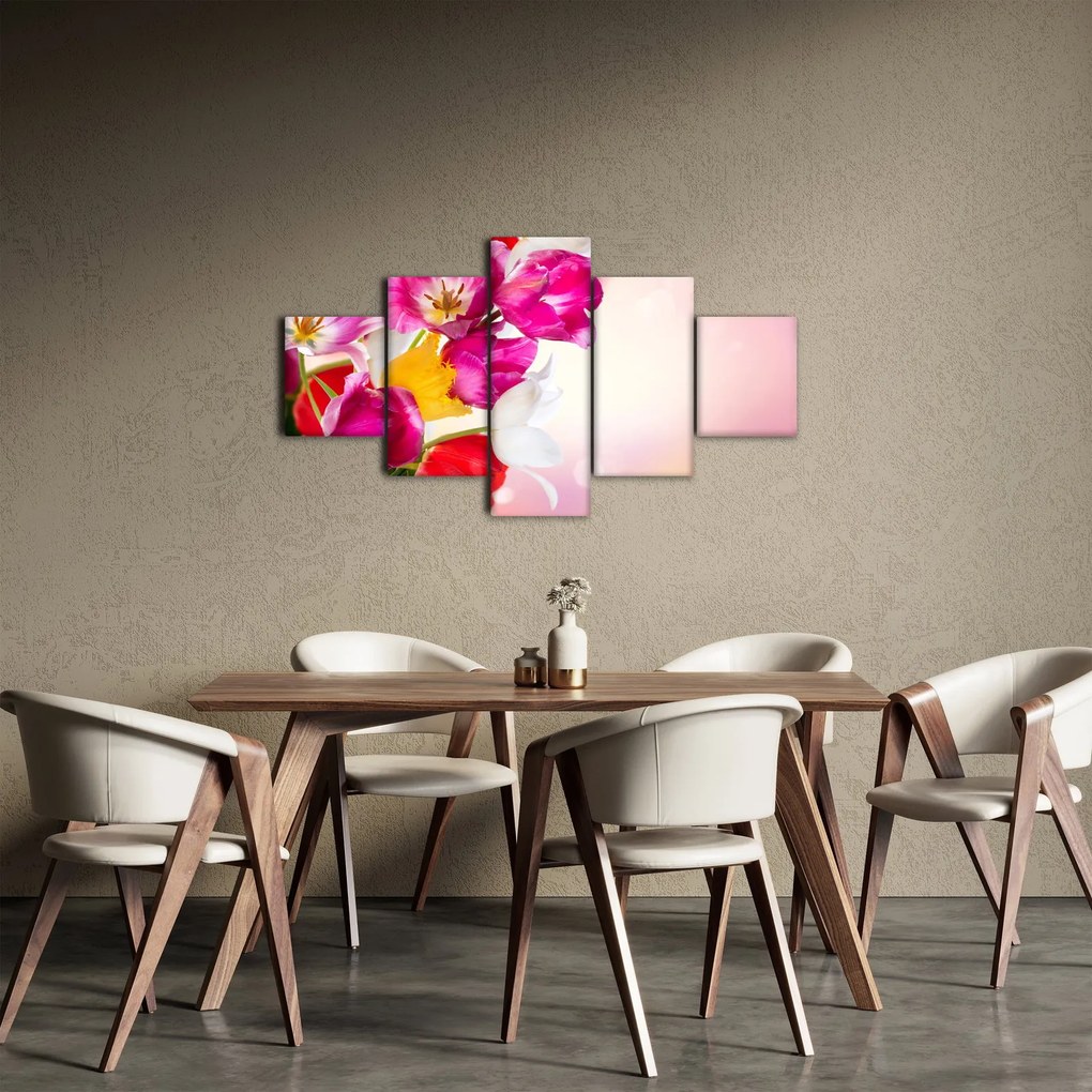 Obraz tulipanów (125x70 cm)