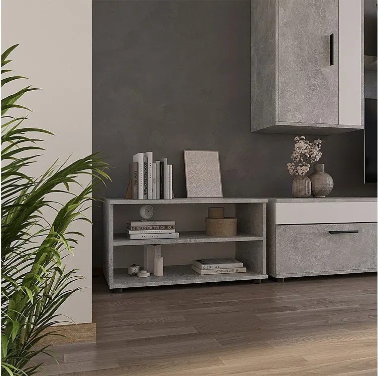 Szafka do salonu beton 70.8x35.3x38.9 berno